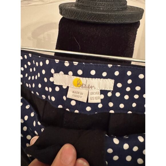 Boden 7/8 Pant Black - Size 10R NWOT - Picture 3 of 7